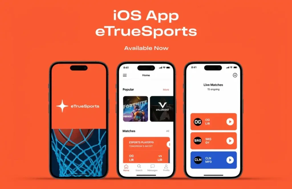 iOS App eTrueSports