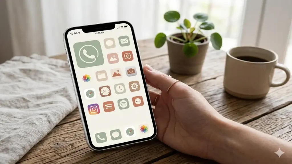 Phone Icon Aesthetic