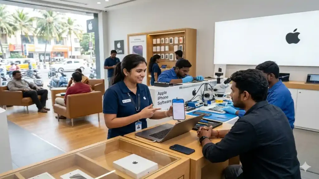 apple authorised service provider icare adyar