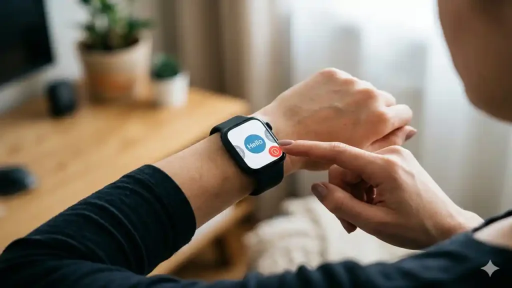 i icon on apple watch