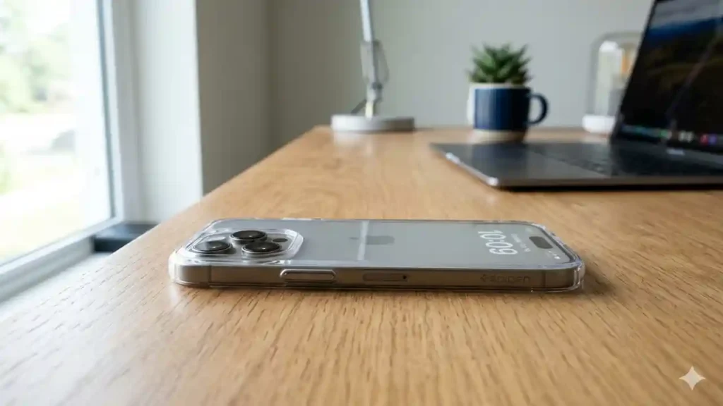 iphone 17 pro spigen ultra hybrid wobble test