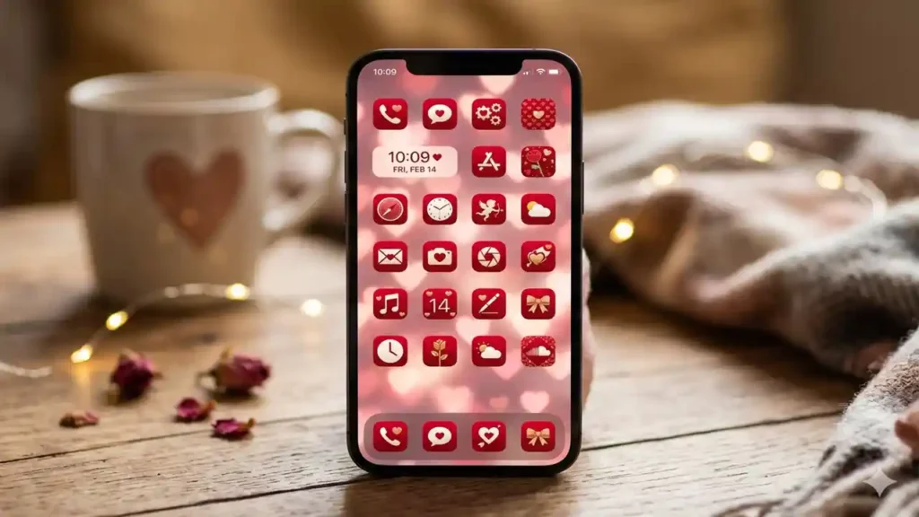 red app icons