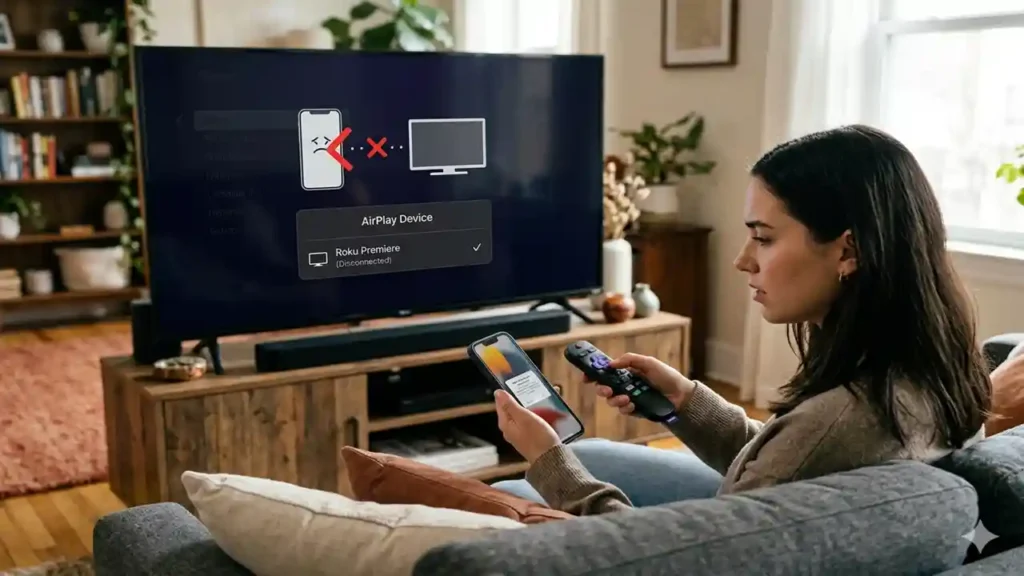 roku airplay not working