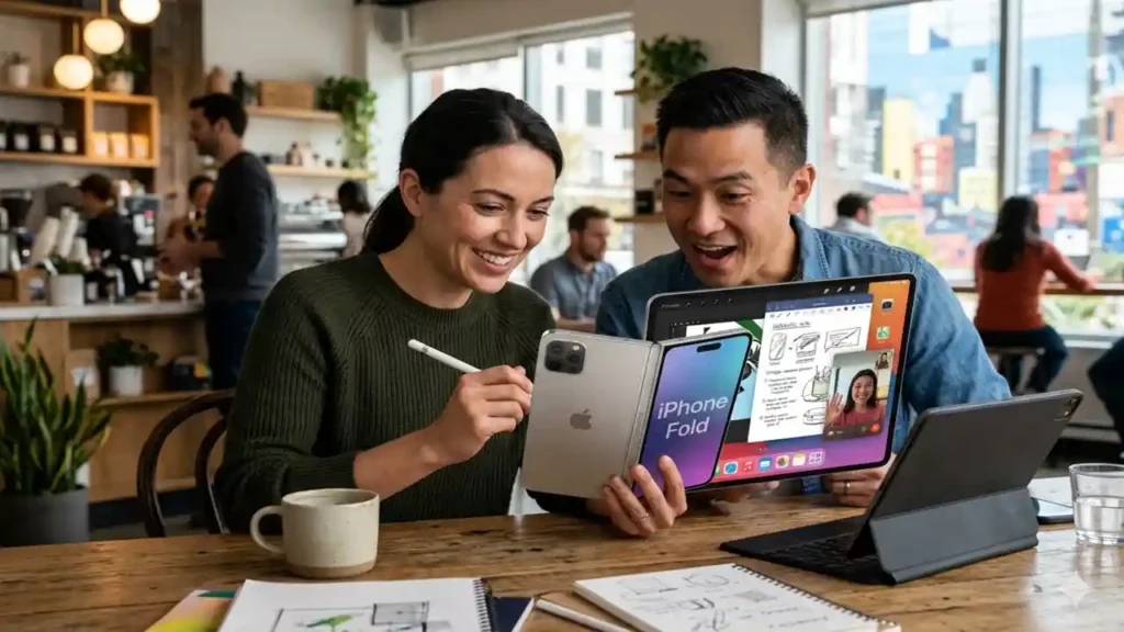 apple foldable phone​