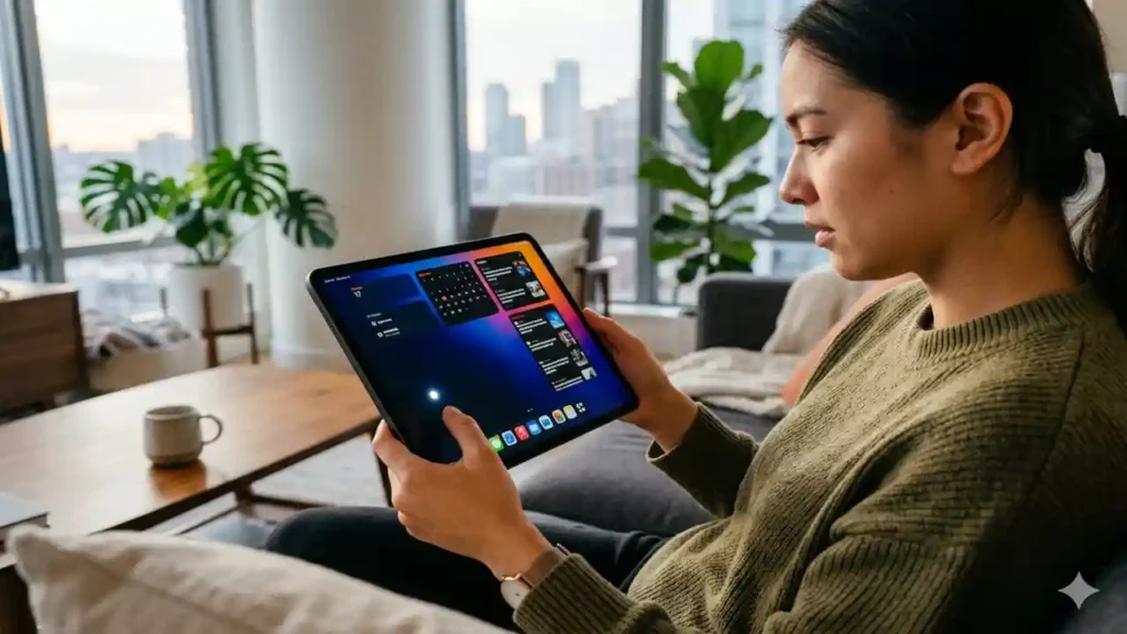white spot on ipad screen​