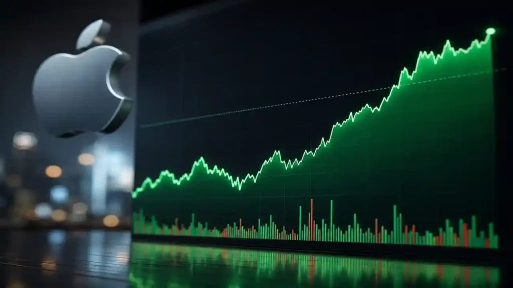 apple stock price today