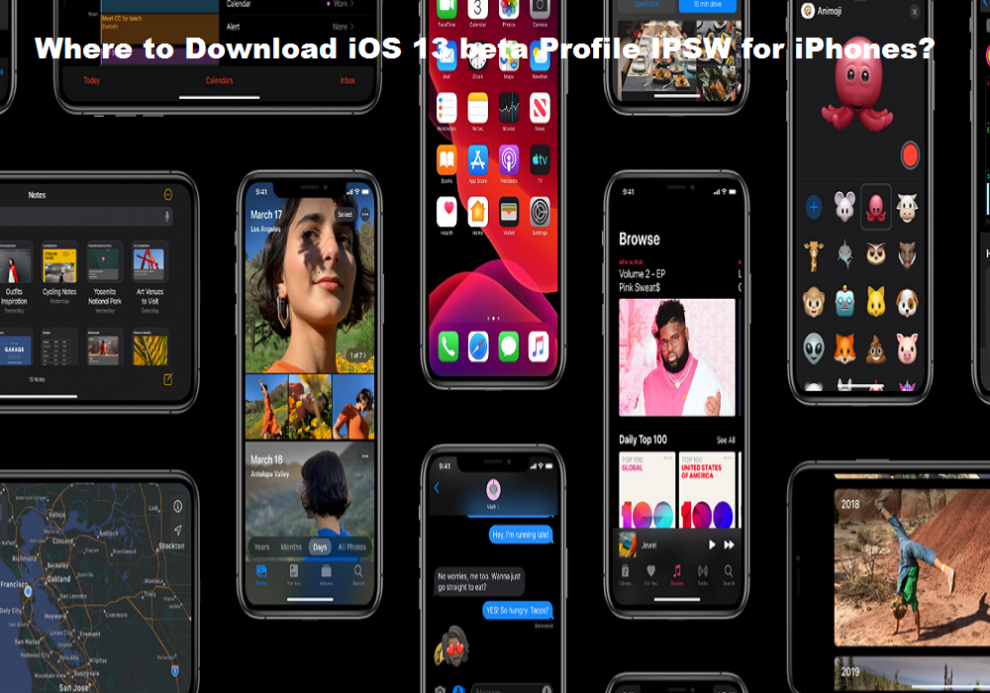 Download iOS 13 beta Profile IPSW