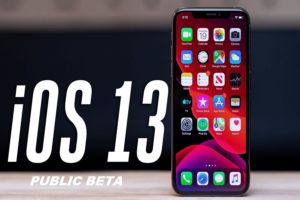 iOS 13 Public Beta