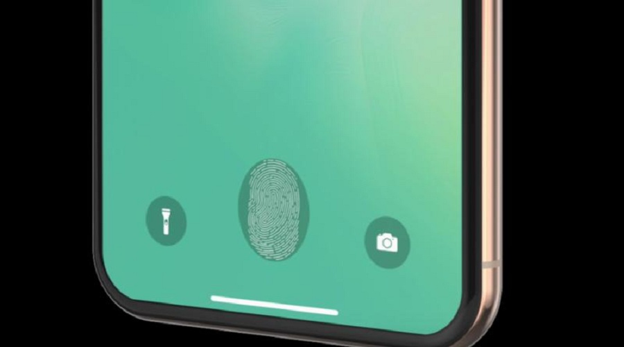 iPhone 2020 Under-Display Ultrasonic Fingerprint Scanner