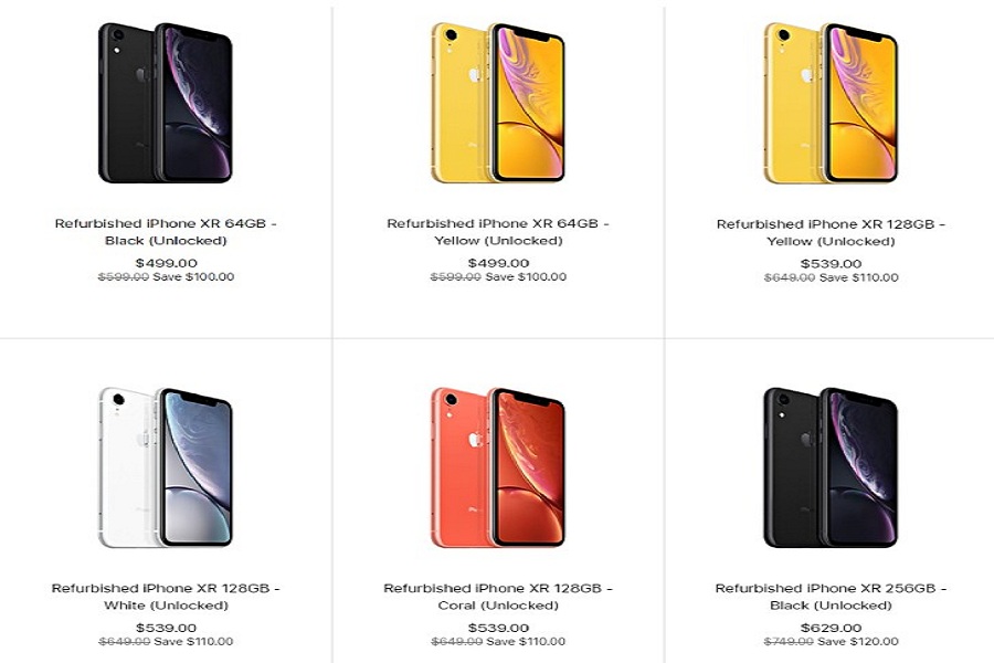 Refurbished iPhone XR