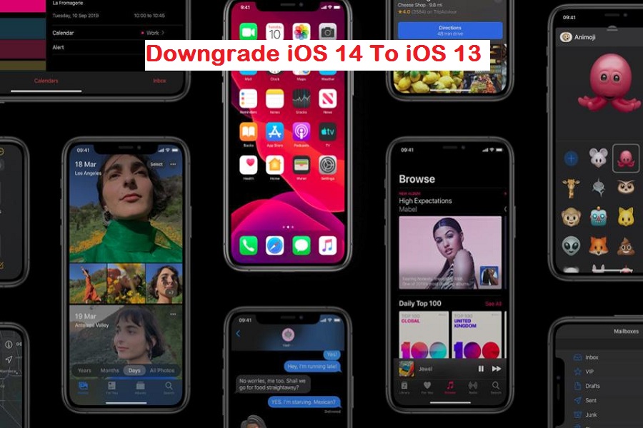 Downgrade iOS 14 To iOS 13