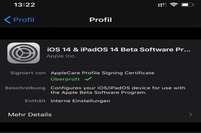 ios 14.7 beta profile download free
