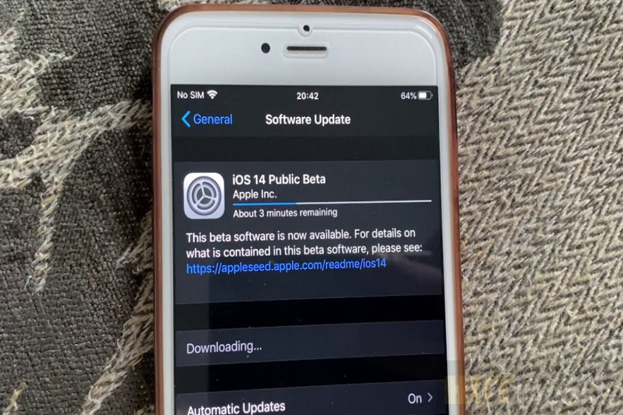 Install iOS 14 Public Beta