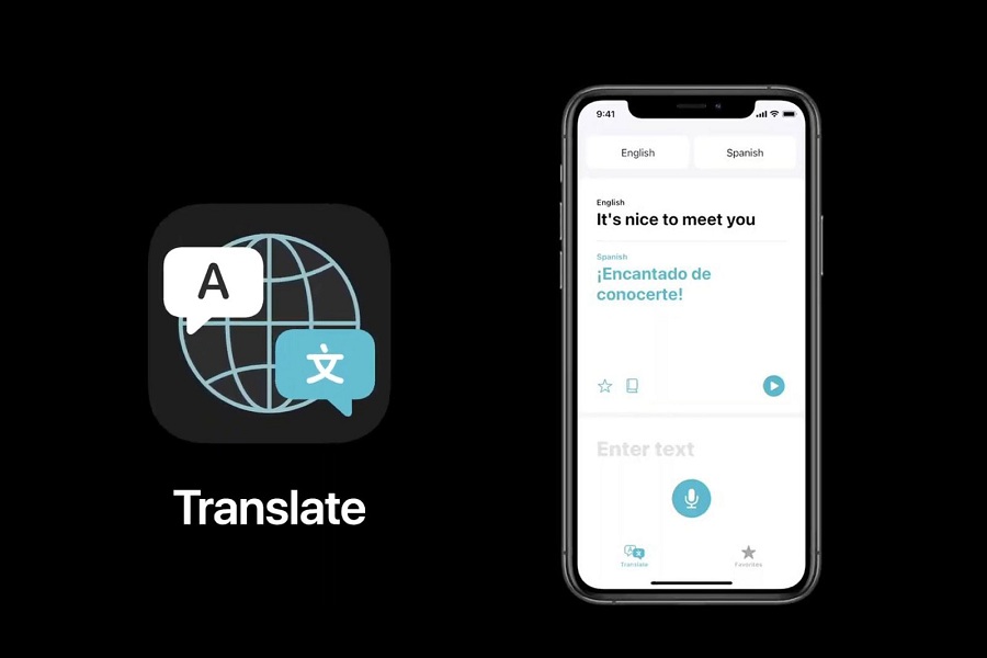 how to use google translate from app on iphone