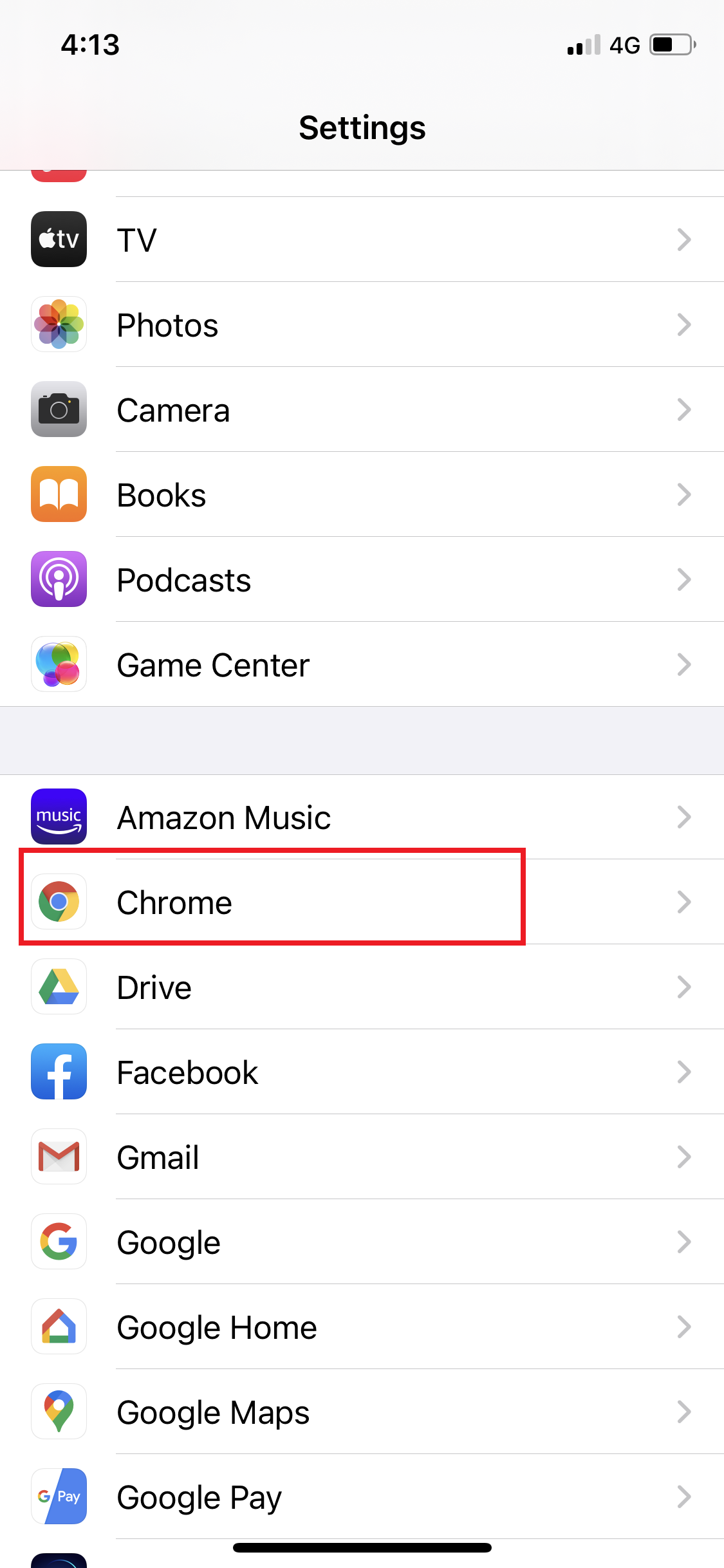 iphone how to make google chrome default browser