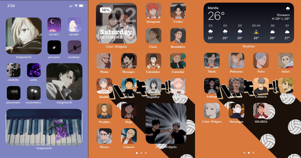Anime App Icons For iOS 14