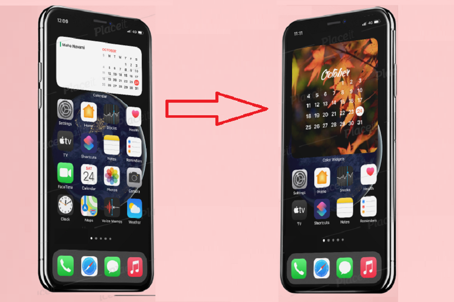How To Change Calendar Widget Color In IOS 14 On IPhone
