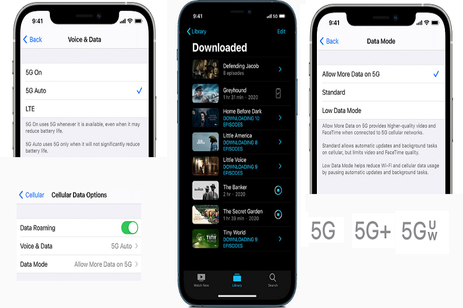 Enable Disable 5G Mode On iPhone 12