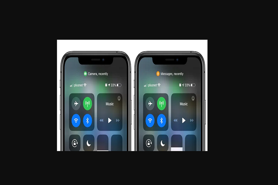 Green And Orange Dots On iOS 14