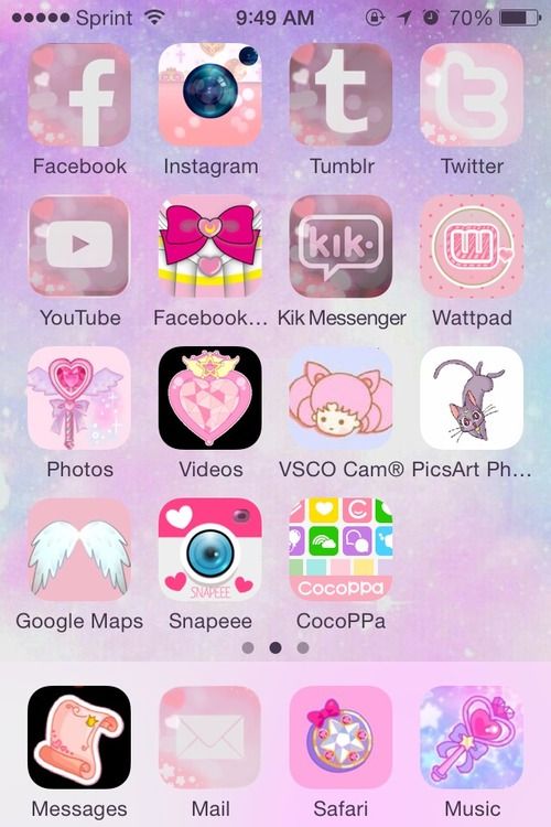 Best Aesthetic Pink iOS 14 Home Screen Ideas for Girls - My Blog