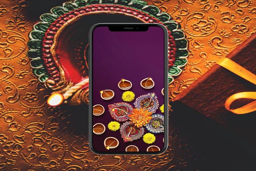Beautiful 4K Diwali Wallpapers for iPhone iOS 14 in 2023