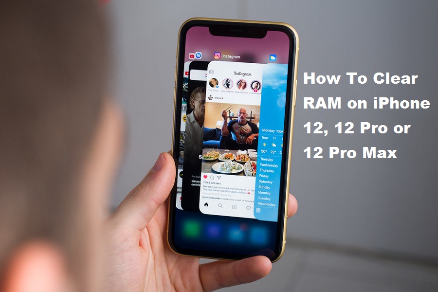 Clear RAM on iPhone 12