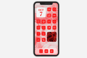 Red Icons For iOS 14