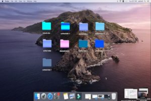 How to change folder icon or color in mac