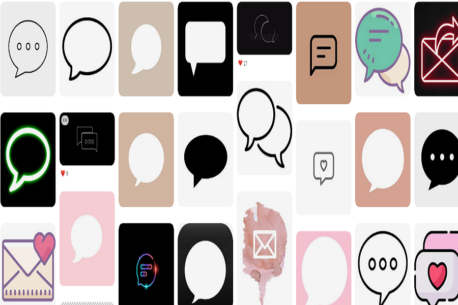 Messages Icon Aesthetic