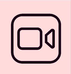 Aesthetic Pink FaceTime Logo For iPhone on iOS 14 | ConsideringApple