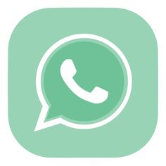whatsapp icon aesthetic green