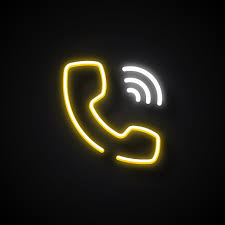 Aesthetic Neon Phone Icon For iPhone iOS 14