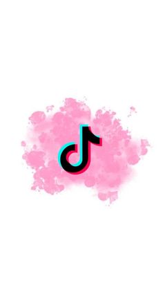 Aesthetic Pink Tik Tok Logo for iPhone in iOS 14 or iOS 15 Home Screen