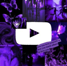 Youtube Aesthetic Icon Purple