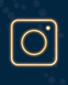 Neon Instagram Logo Aesthetic For iPhone on iOS 14