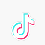 Aesthetic Pink Tik Tok Logo for iPhone in iOS 14 or iOS 15 Home Screen