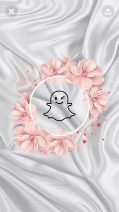 Pink Snapchat Logo Free For Iphone On Ios 14