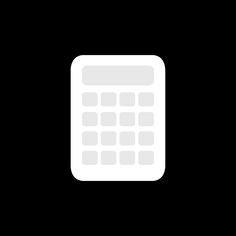 Calculator Aesthetic Icon For iPhone on iOS Home Screen