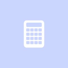 Calculator Aesthetic Icon For iPhone on iOS Home Screen