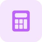 Calculator Aesthetic Icon For iPhone on iOS Home Screen