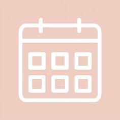 Aesthetic Calendar Icon For iPhone on iOS 14