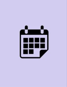 Aesthetic Calendar Icon For iPhone on iOS 14