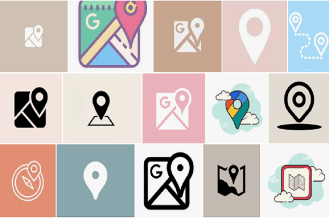 Maps Icon Aesthetic For iPhone on iOS 14