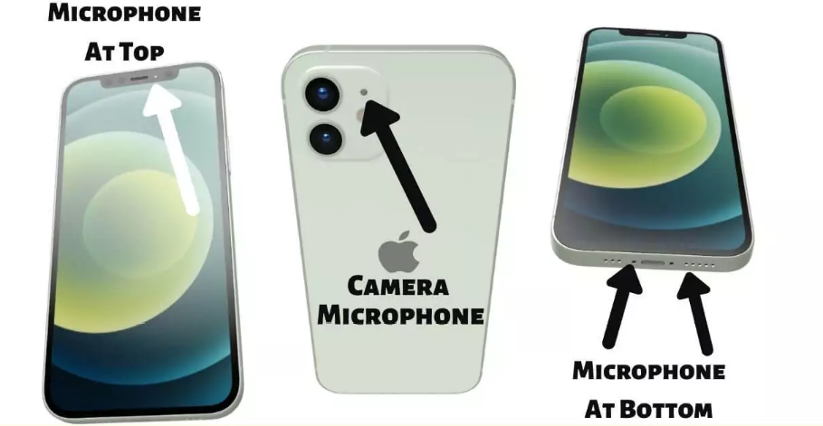 Where Is The Microphone On iPhone 12, 12 Pro, 12 Pro Max, 12 Mini?