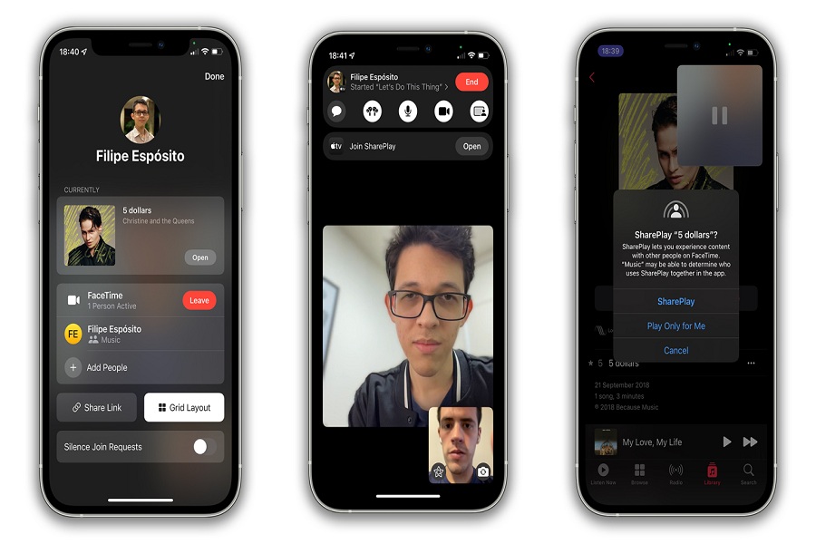 How To Listen to Songs Together On iOS 15 Via FaceTime SharePlay - App Where You Can Facetime And Watch Movies Together