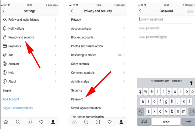 how-to-change-or-reset-instagram-password-on-iphone