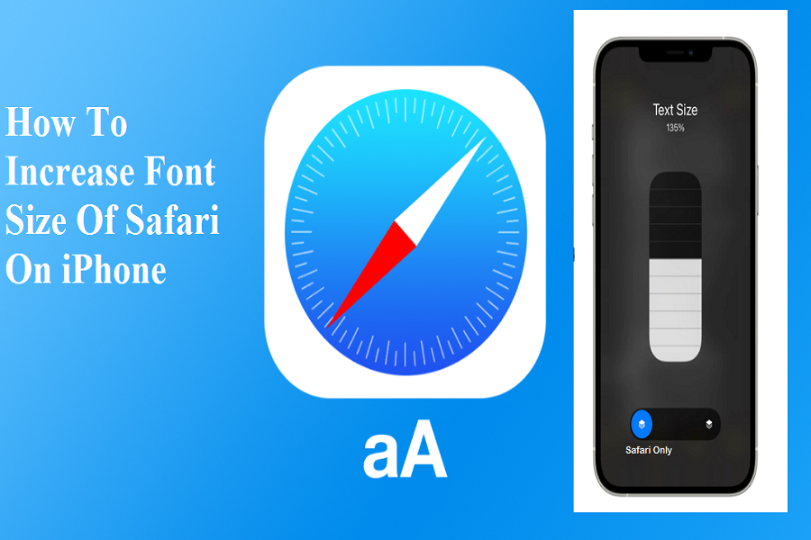Increase Font Size Of Safari iphone
