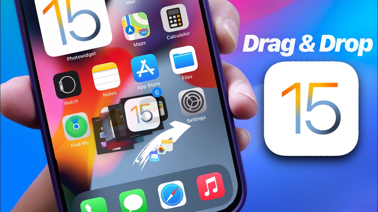 How to Use Drag and Drop on iOS 15