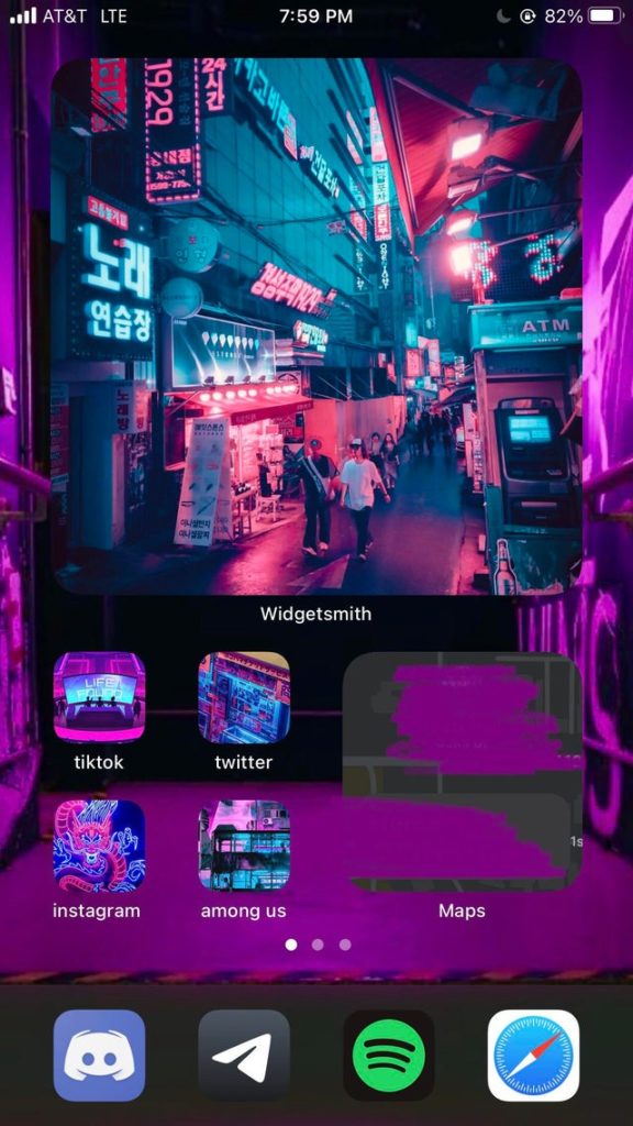 customize aesthetic ios 14 home screen layout