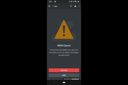 How to see NSFW channels on Discord iOS Devices